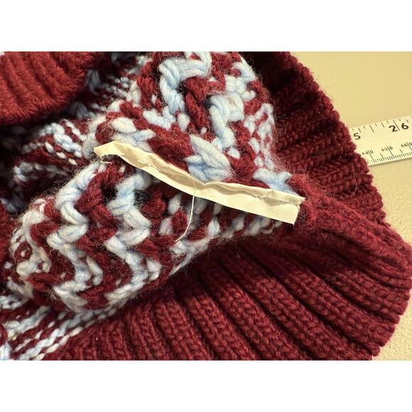 NEW American Eagle Chunky Knit Sweater Womens Size Small Oversized Short Sleeve - Picture 10 of 10